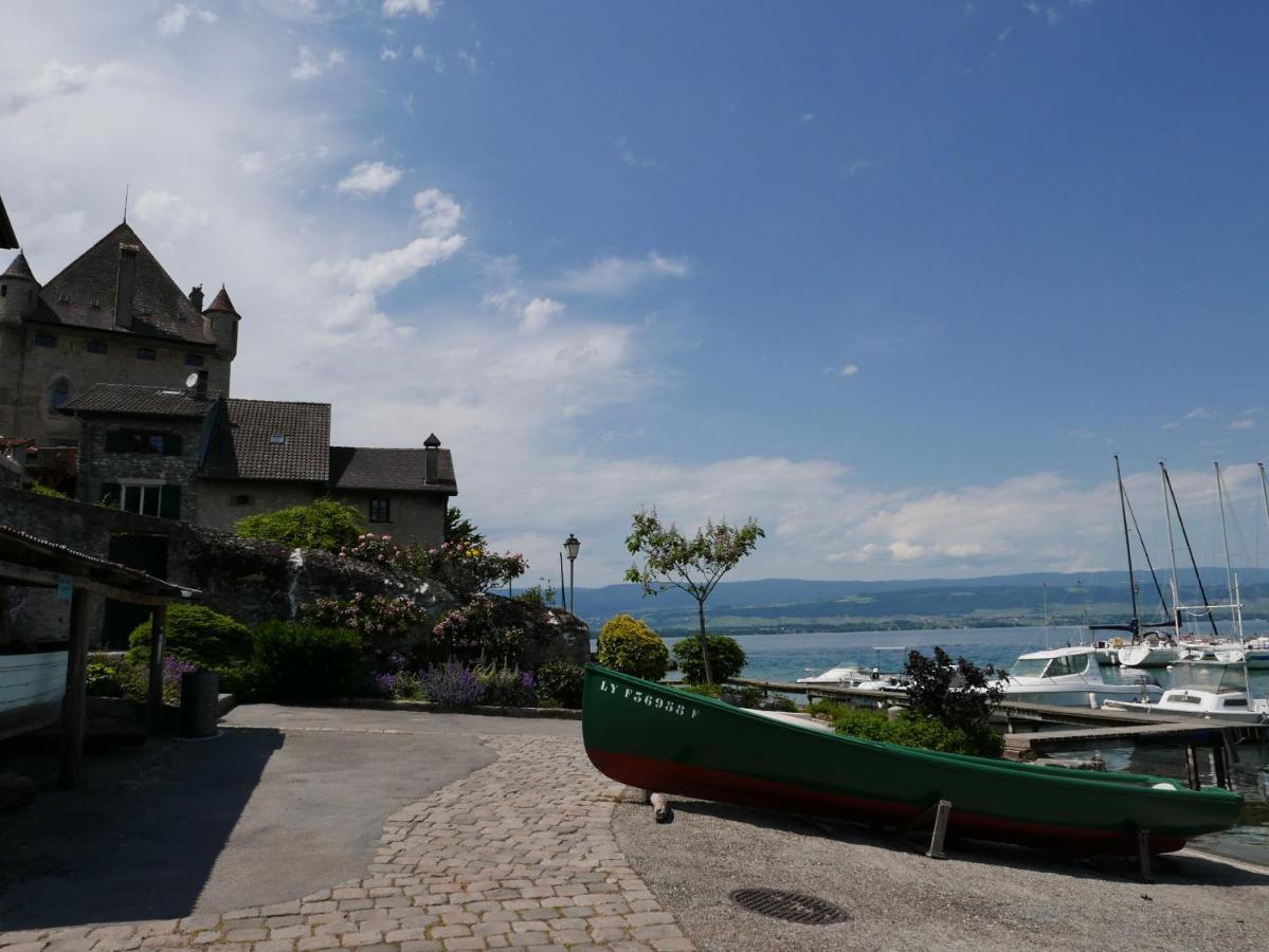 Hotel Camping La Pinède Excénevex Esterno foto